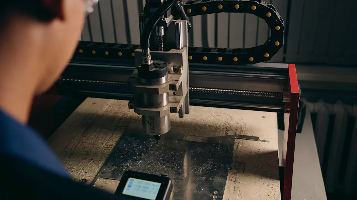 Corte de contorno CNC Router-1